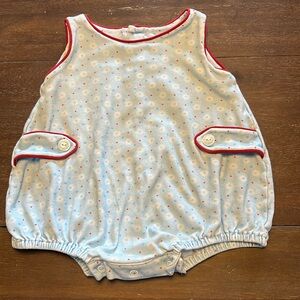 Ruth and Ralph Blue/Red One-Piece Bubble